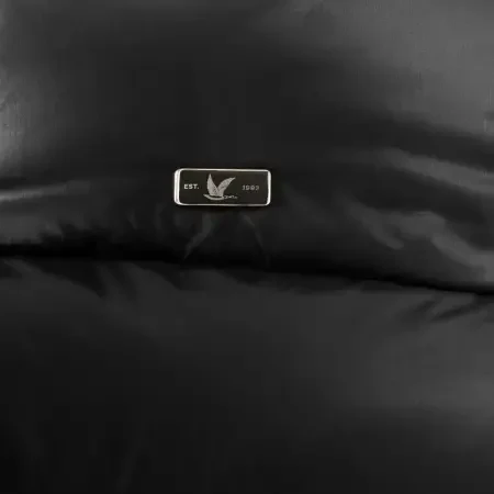 %100 Kaz Tüyü Fiora Kadın Kısa Mont - Siyah /S - 6