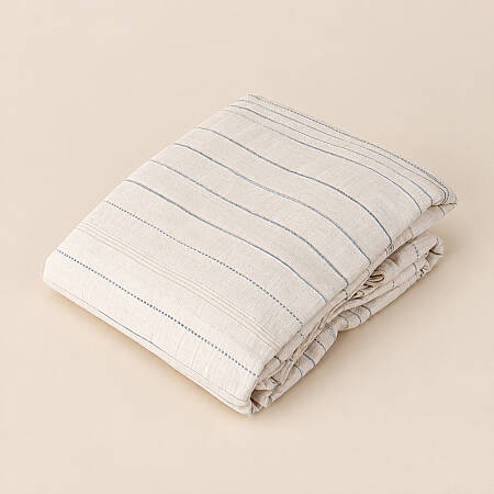 Folia Nevresim Takımı - Natural Indigo - 8