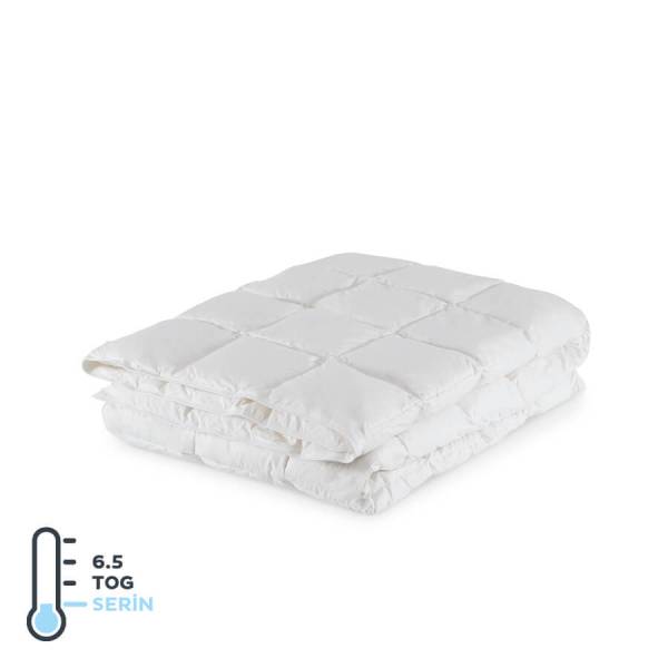 6,5 Tog %100 Kaz Tüyü Battal Yorgan 220x240 cm - Gold Serisi - Penelope