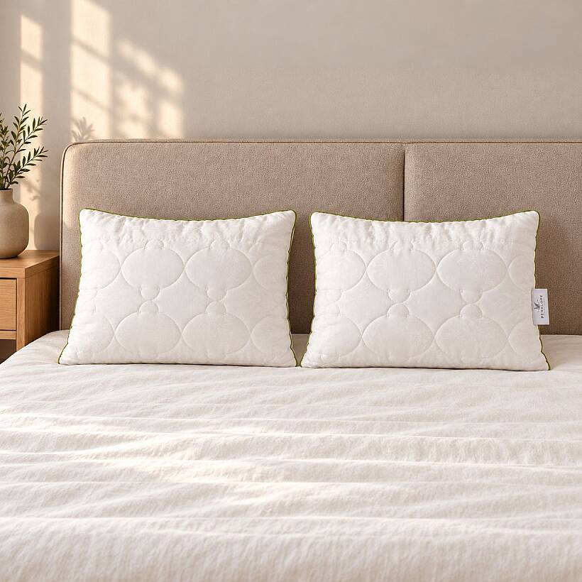 İkili Avantajlı Set - Bamboo Yastık 50x70 cm - 