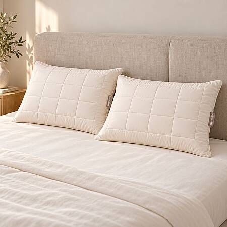İkili Avantajlı Set - Cotton Live Pamuk Yastık 50x70 cm - 1