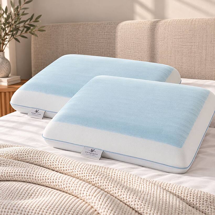 İkili Avantajlı Set - Medigel Yastık 60x40+14 cm - 
