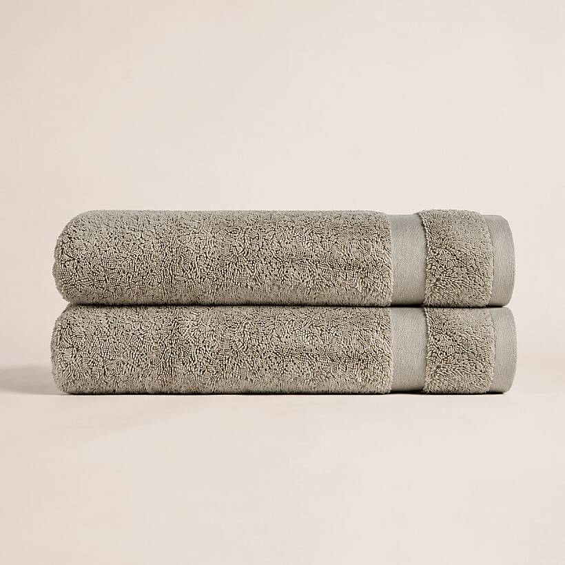 İkili Avantajlı Set - Noa Sage Banyo Havlusu 100x150 cm - 