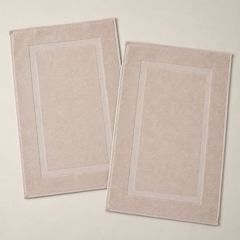 İkili Avantajlı Set - Select Bej Ayak Havlusu 50x80 cm - 