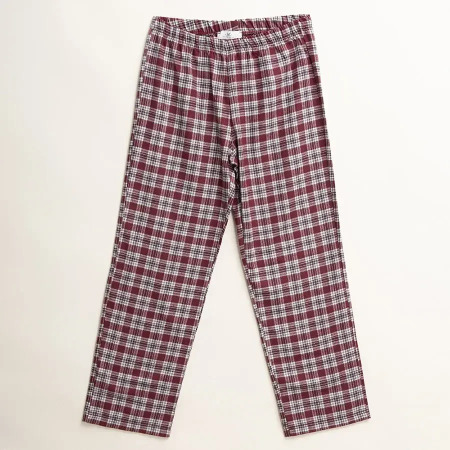 Kadın Pijama Takımı Bordo - 3