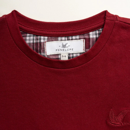 Kız Çocuk Pijama Takımı Bordo - 7
