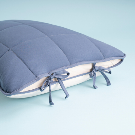 Kullanımı Kolay Tek Kişilik Yastık Alezi Ve Yorgan Seti 170x230 cm Denim - Egeo Life Serisi - 3