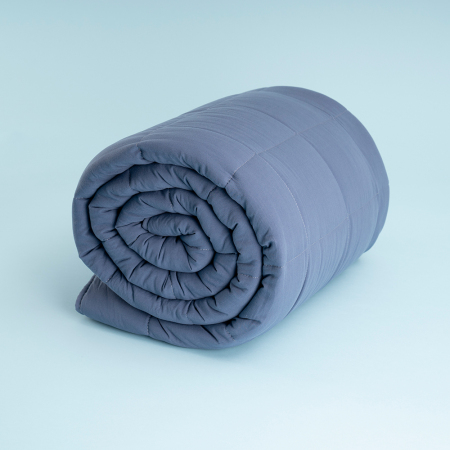 Kullanımı Kolay Tek Kişilik Yastık Alezi Ve Yorgan Seti 170x230 cm Denim - Egeo Life Serisi - 7