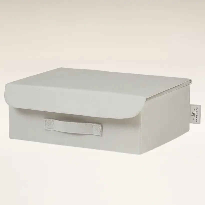 Kumaş Kapaklı Kutu 30x23x11 cm - Penelope