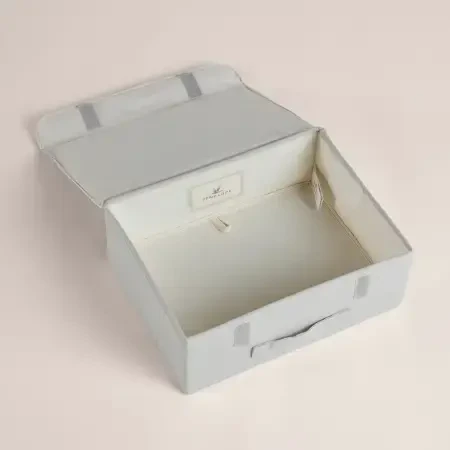 Kumaş Kapaklı Kutu 30x23x11 cm - 2