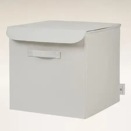 Kumaş Kapaklı Kutu 30x30x30 cm - 1