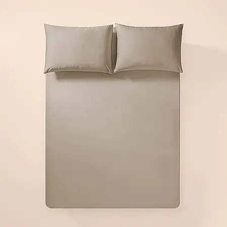 Lastikli Çarşaf 180x200 + 35 cm - Taş - 1