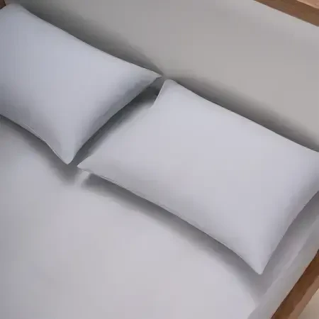 %100 TENCEL™ Lastikli Çarşaf Seti 200x200 cm Mavi - Celine Serisi - Penelope (1)