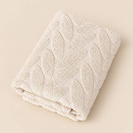 %100 Pamuk Havlu Natural - Laurus Serisi - 2