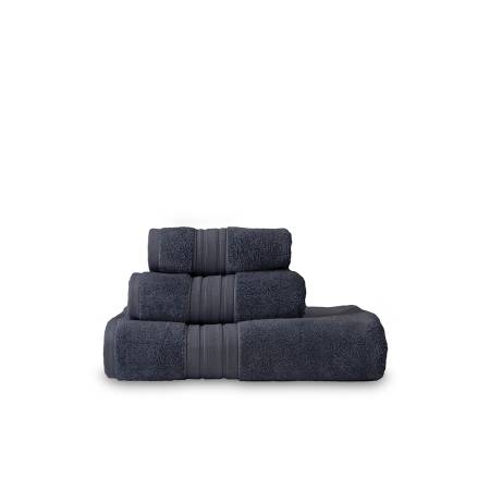 %100 Pamuk Havlu 30x50 cm Denim - Leya Serisi - Penelope