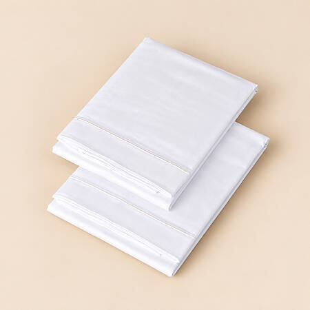 %100 Pamuk Saten Yastık Kılıfı 2'li 70x70+4 cm - Lia Serisi - 8