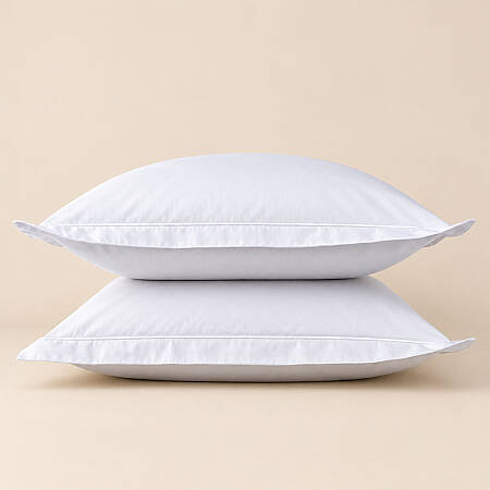 %100 Pamuk Saten Yastık Kılıfı 2'li 70x70+4 cm - Lia Serisi - 2