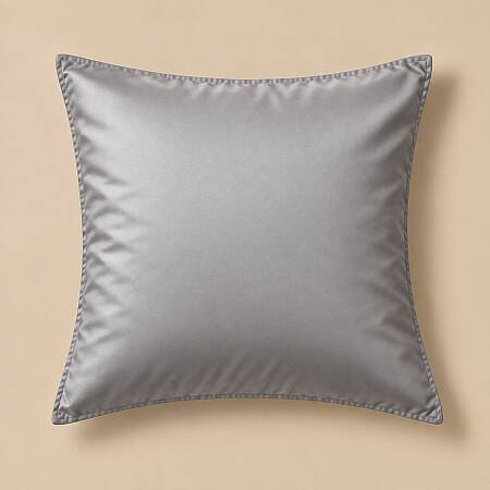 Lia Yastık Kılıfı 2'li - 70x70+4cm - Gri - 1