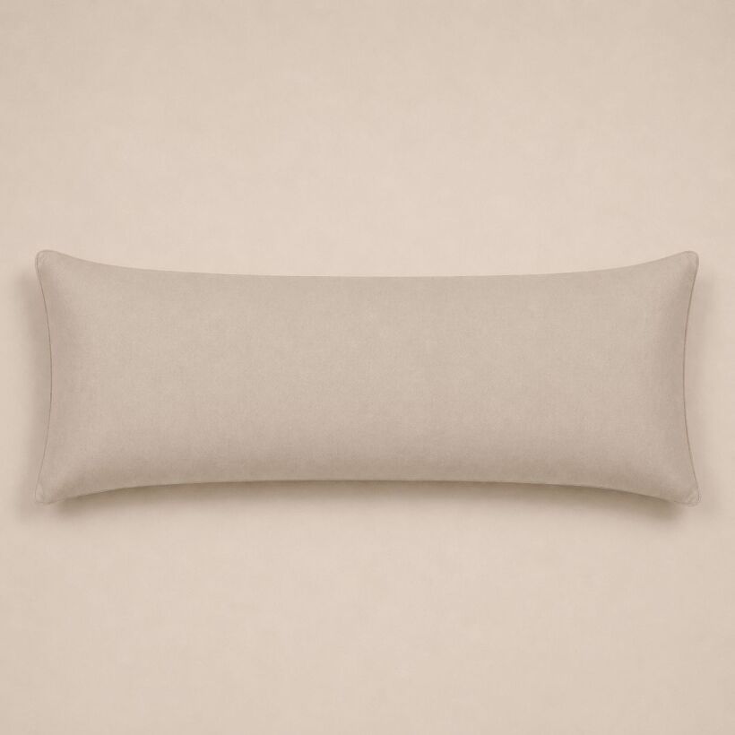 Lia Tekli Yastık Kılıfı 50x140 cm - Taş - 