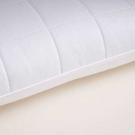 %100 Pamuk Saten Yatak Örtüsü 260x240 cm Beyaz - Lia Serisi - 5