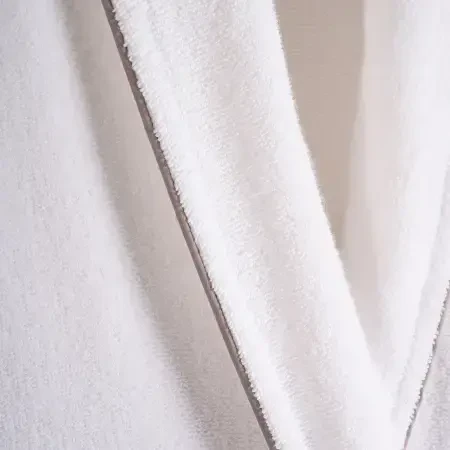 %100 Pamuk Bornoz Taş Rengi M - Liana Serisi - 4