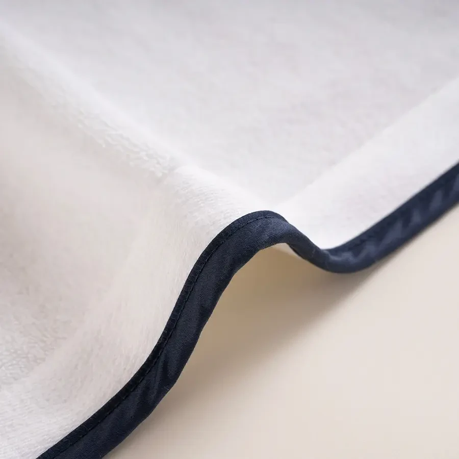 %100 Pamuk Havlu 50x90 cm Lacivert - Liana Serisi - 3