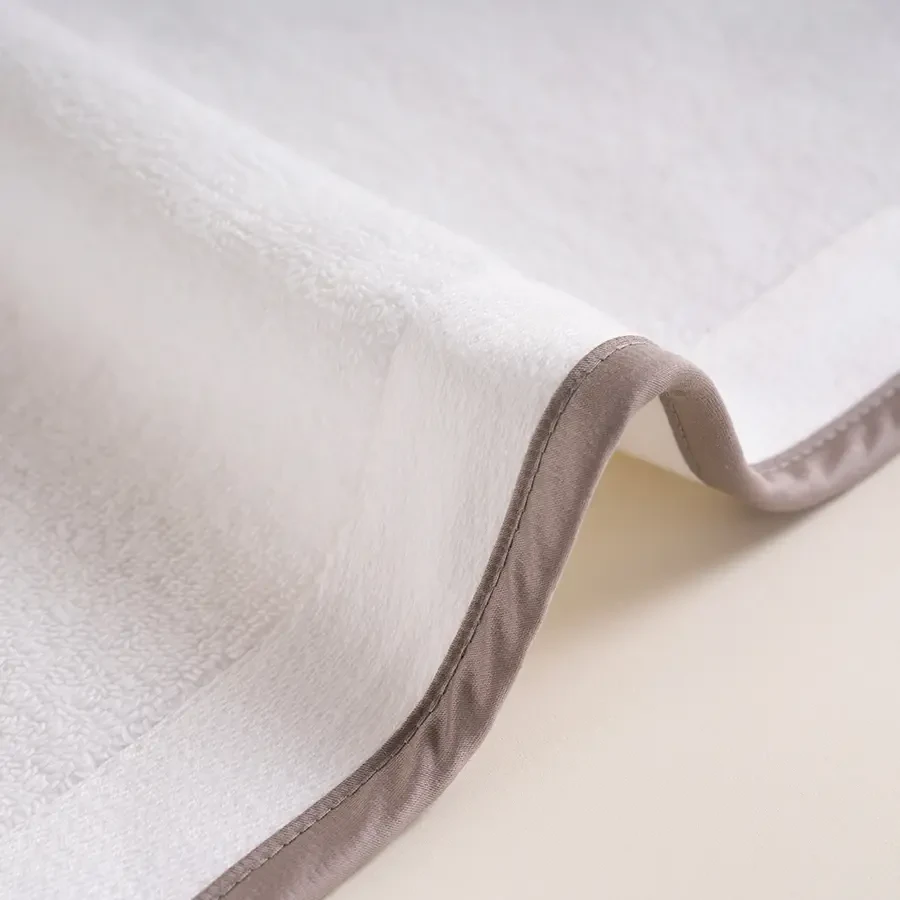 %100 Pamuk Havlu 50x90 cm Taş Rengi - Liana Serisi - 3