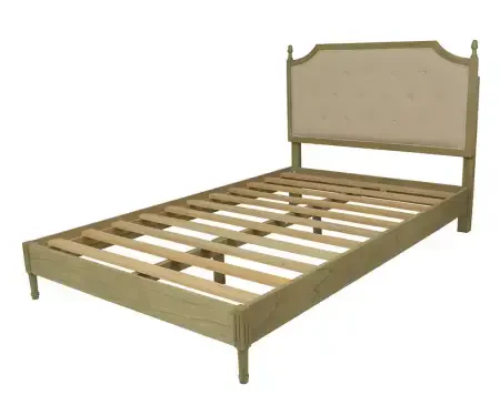 Louvre Karyola 120x200 cm Krem - 5