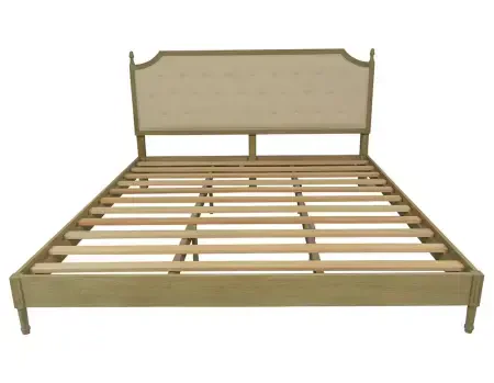 Louvre Karyola 160x200 cm Krem - 4