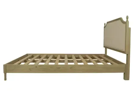 Louvre Karyola 160x200 cm Krem - 6