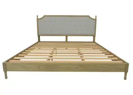 Louvre Karyola 180x200 cm Gri - 4