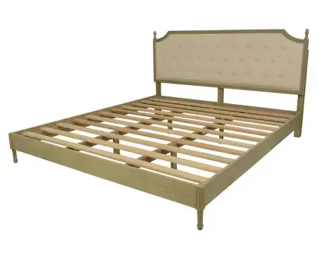 Louvre Karyola 180x200 cm Krem - 5