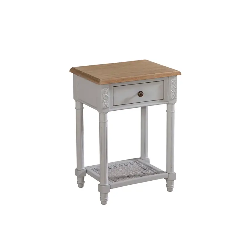 Louvre Komodin 40x30x55 cm Gri - 