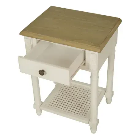 Louvre Komodin 40x30x55 cm Krem - 5