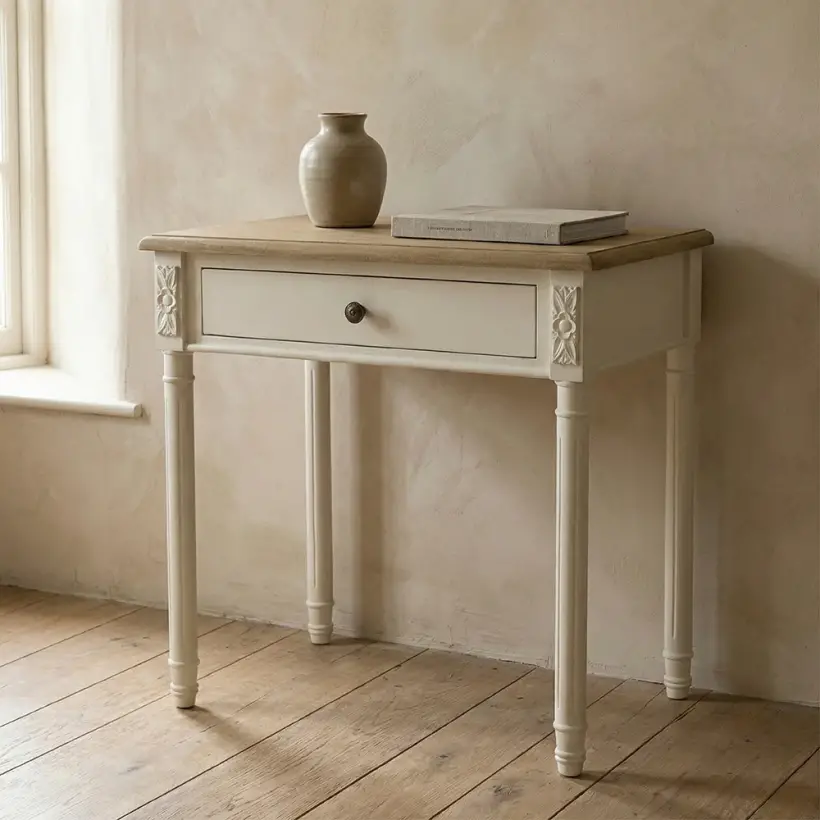 Louvre Komodin 60x40x60 cm Krem - 