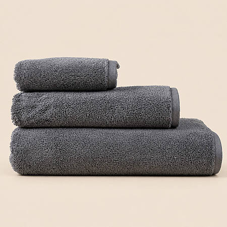 %100 Pamuk Havlu Gri - Lova Zero Twist - 1