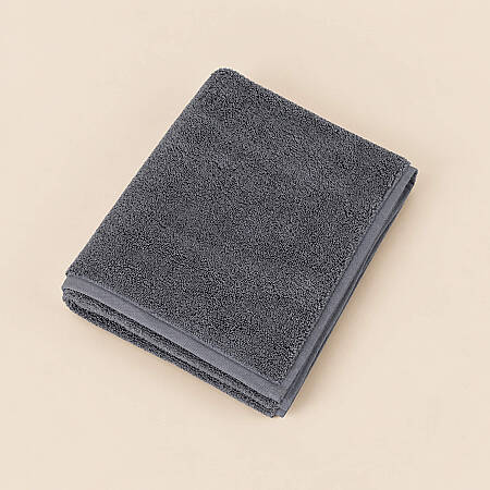 %100 Pamuk Havlu Gri - Lova Zero Twist - 2