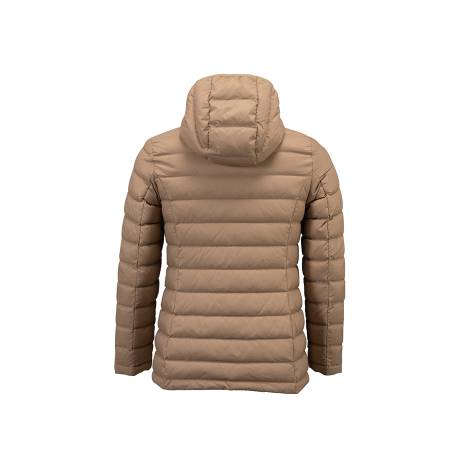 %100 Kaz Tüyü Mont Bej M - Lulu Koleksiyonu - Penelope