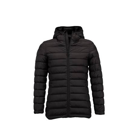 %100 Kaz Tüyü Mont Siyah XL - Lulu Koleksiyonu - 1