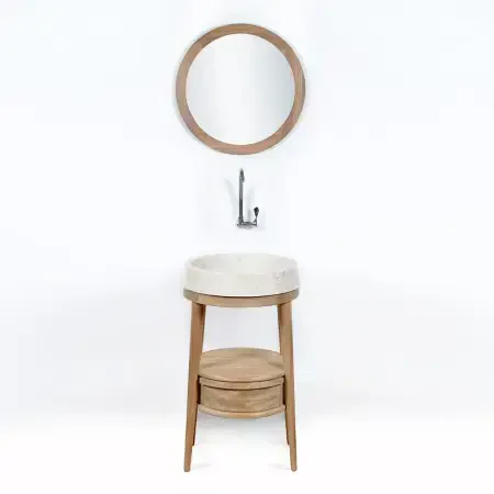 Marmo Banyo Dolabı 45x85 cm - 4