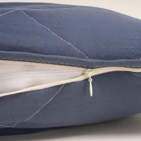 Microfiber Kumaş Çift Kişilik Denim Yastık Yorgan Seti - Colors in Comfort - 5