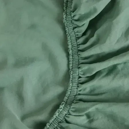 Microfiber Kumaş Çift Kişilik Yeşil Yastık Yorgan Seti - Colors in Comfort - 8