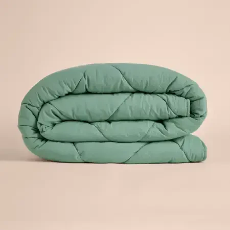 Microfiber Kumaş Tek Kişilik Yeşil Yastık Yorgan Seti - Colors in Comfort - Penelope