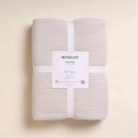 %100 Viskon Tek Kişilik Pike 160x220 cm Taş Rengi - Mila Serisi - 4