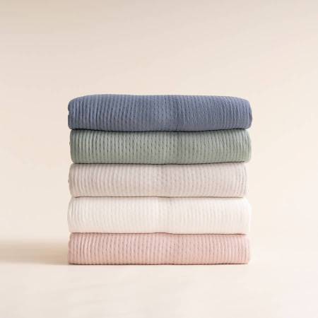 %100 Viskon Tek Kişilik Pike 160x220 cm Taş Rengi - Mila Serisi - 5