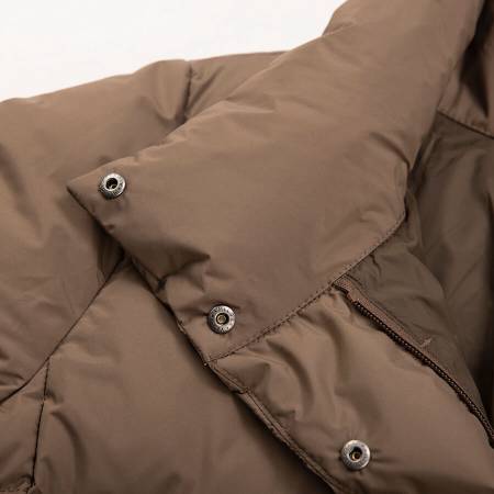 %100 Kaz Tüyü Mont Vizon L - Mona Koleksiyonu - 6