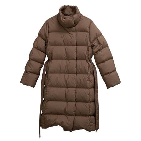 %100 Kaz Tüyü Mont Vizon XXL - Mona Koleksiyonu - 3