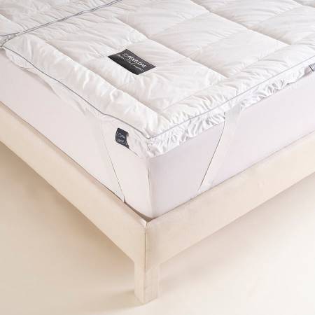 %100 Pamuk Yün 4 Mevsim 2'ye Ayrılabilen Topper 160x200 cm - Nature Pro Comfort Serisi - 1