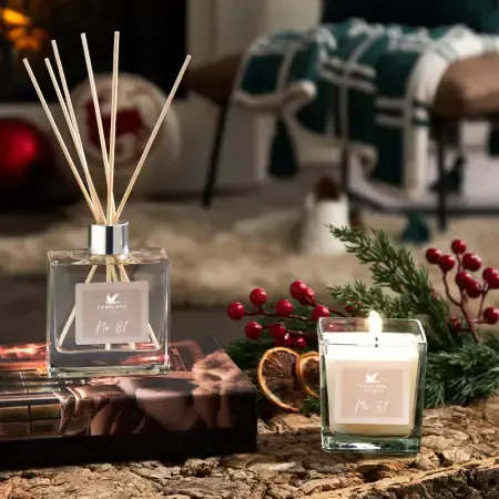 Yılbaşı No.81 Kutulu Hediye Seti (Oda Kokusu & Mum) - PENELOPE (1)