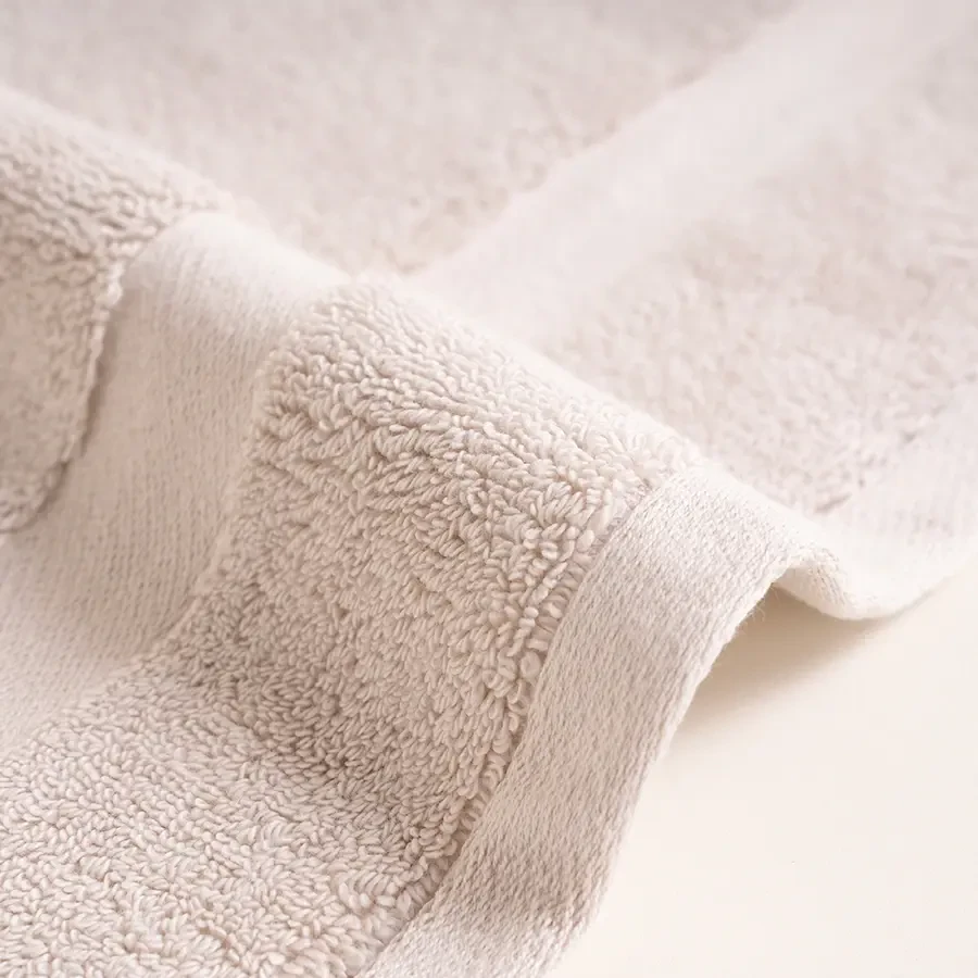 %100 Pamuk Havlu 100x150 cm Taş Rengi - Noa Serisi - 3